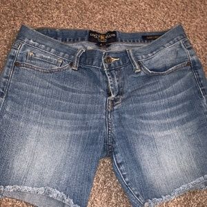 Lucky Brand Abbey Short Light Wash
